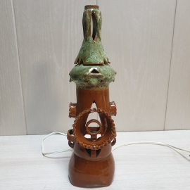 Лампа-ночник " Маяк", керамика, СССР.